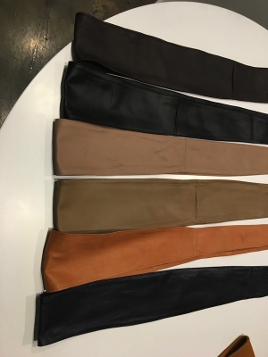 Fine Italian Leather Sash Belt