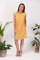 Leaf Embroidered Dress