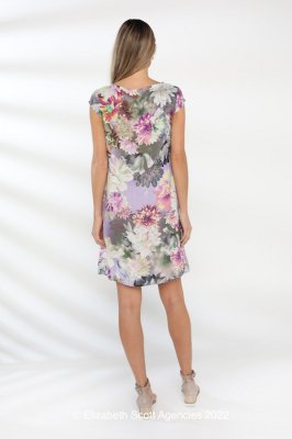 Floral Digital Print Dress