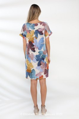 Butterfly Digital Print Dress