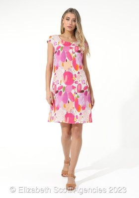 Painted Shapes dress