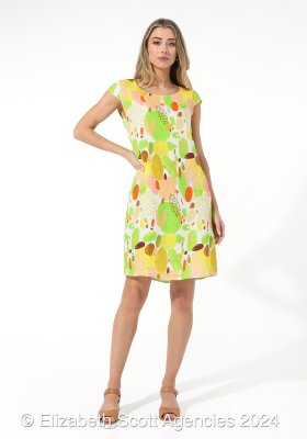 Painted Shapes dress