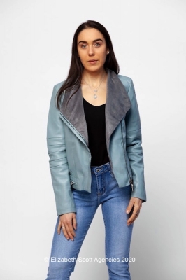 Mod Jacket with Contrast Lapels