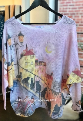 Cats In The Night Jumper