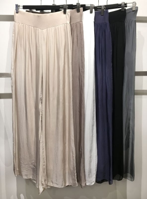 Silk Pants with Soft Lining