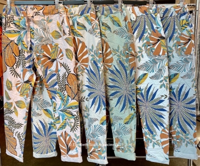 Tropical Print Pants Tropical Print Pants