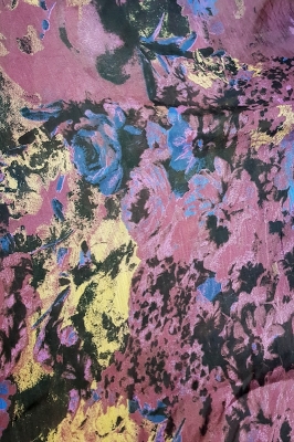 Floral Transfer Print Scarf Floral Transfer Print Scarf