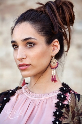 Spanish Crochet Gypsy Earring