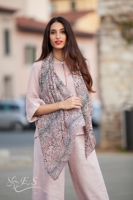 Linen/Cotton Vintage Wash Top With Cuff Linen/Cotton Vintage Wash Top With Cuff