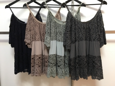 Off Shoulder Lace Top Off Shoulder Lace Top