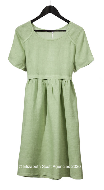 Linen Baby Doll Dress - Click Image to Close