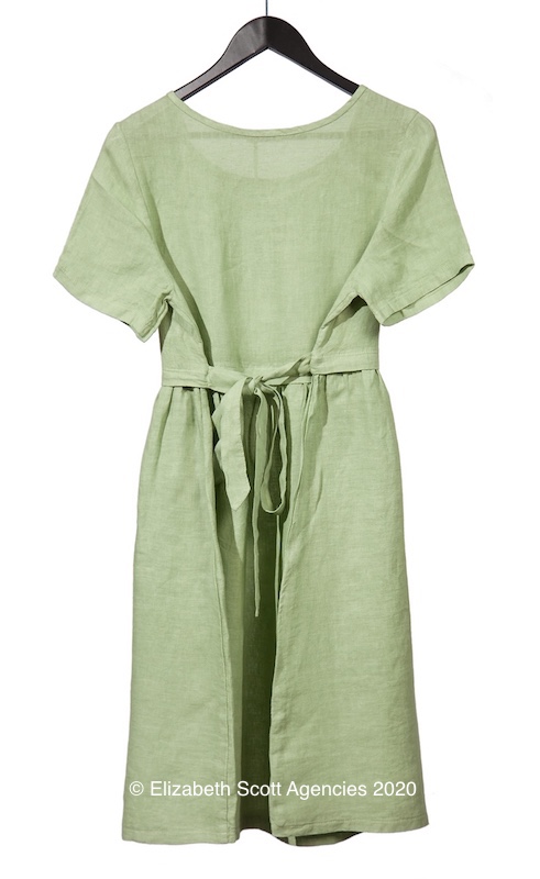 Linen Baby Doll Dress - Click Image to Close
