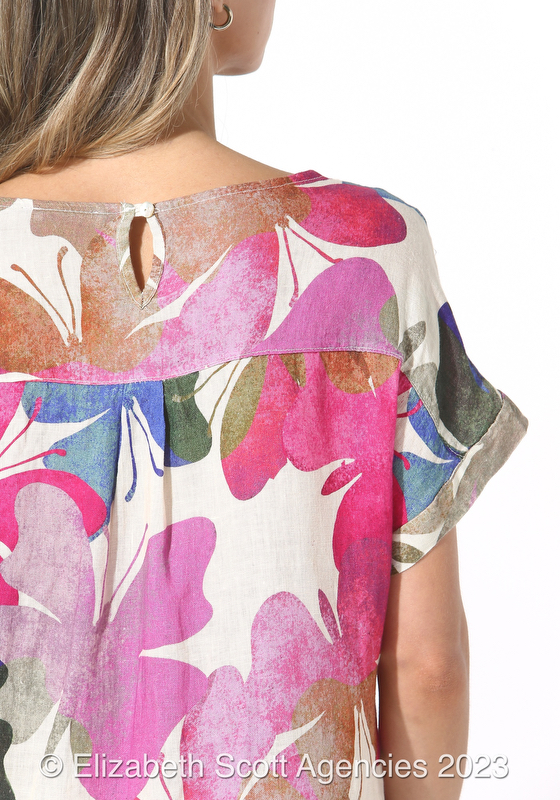 New Butterfly Digital Print Dress - Click Image to Close