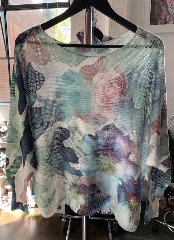 Camouflage Flowers Knit - Click Image to Close