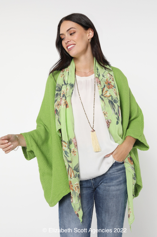 Knitted Cardigan Jacquard - Click Image to Close