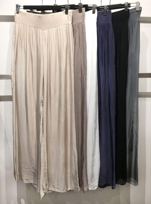 Silk Pants with Soft Lining - Click Image to Close