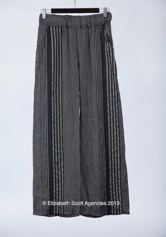 Stripe Linen Pant - Click Image to Close