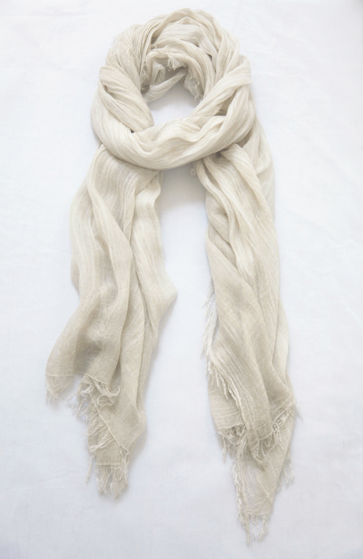 Italian Micromodal Scarf Vintage Wash - Click Image to Close