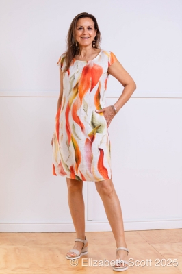 River Gum Leaf Dress