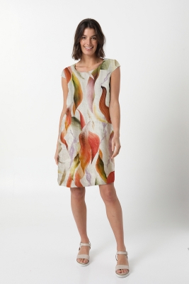 River Gum Leaf Dress
