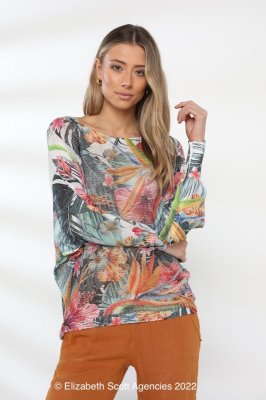 Paradise Print Knit