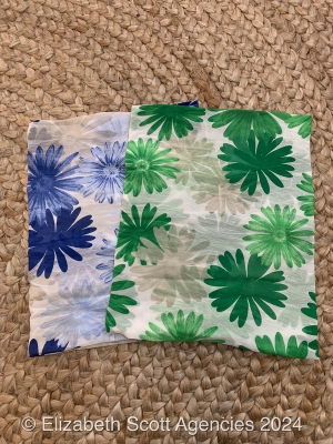 Daisy Print Scarf