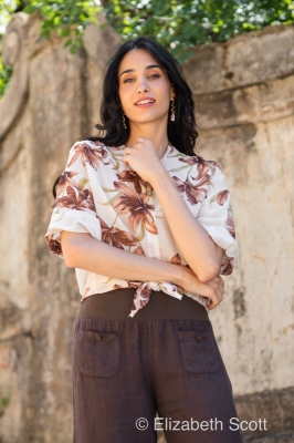 Dried Lillies Blouse
