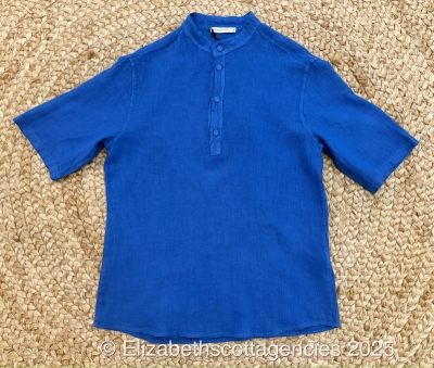 Short Sleeve Linen Shirt Short Sleeve Linen Shirt