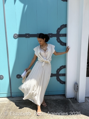 Cotton Voile Skirt With Elasticised Waistband