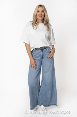 Jagger Raw Edge Flares